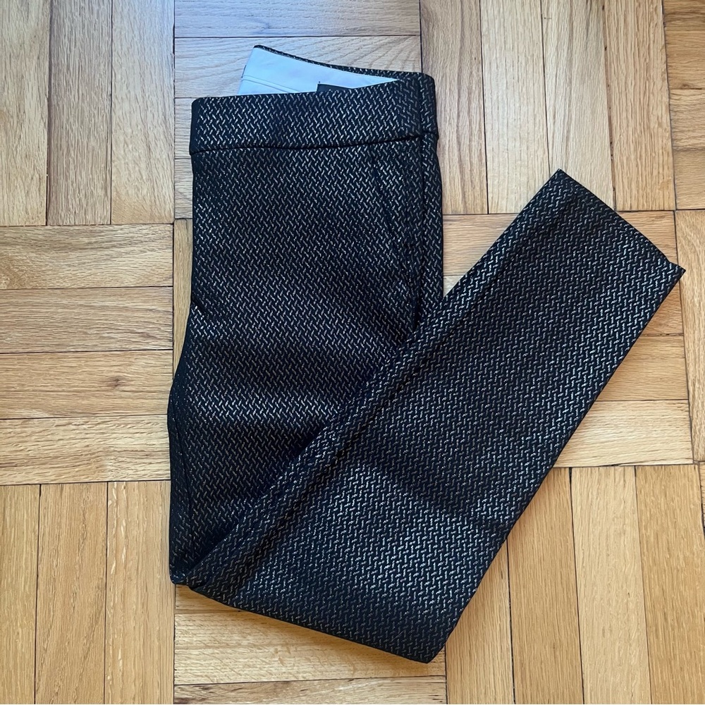 Black and gold Marisa skinny LOFT